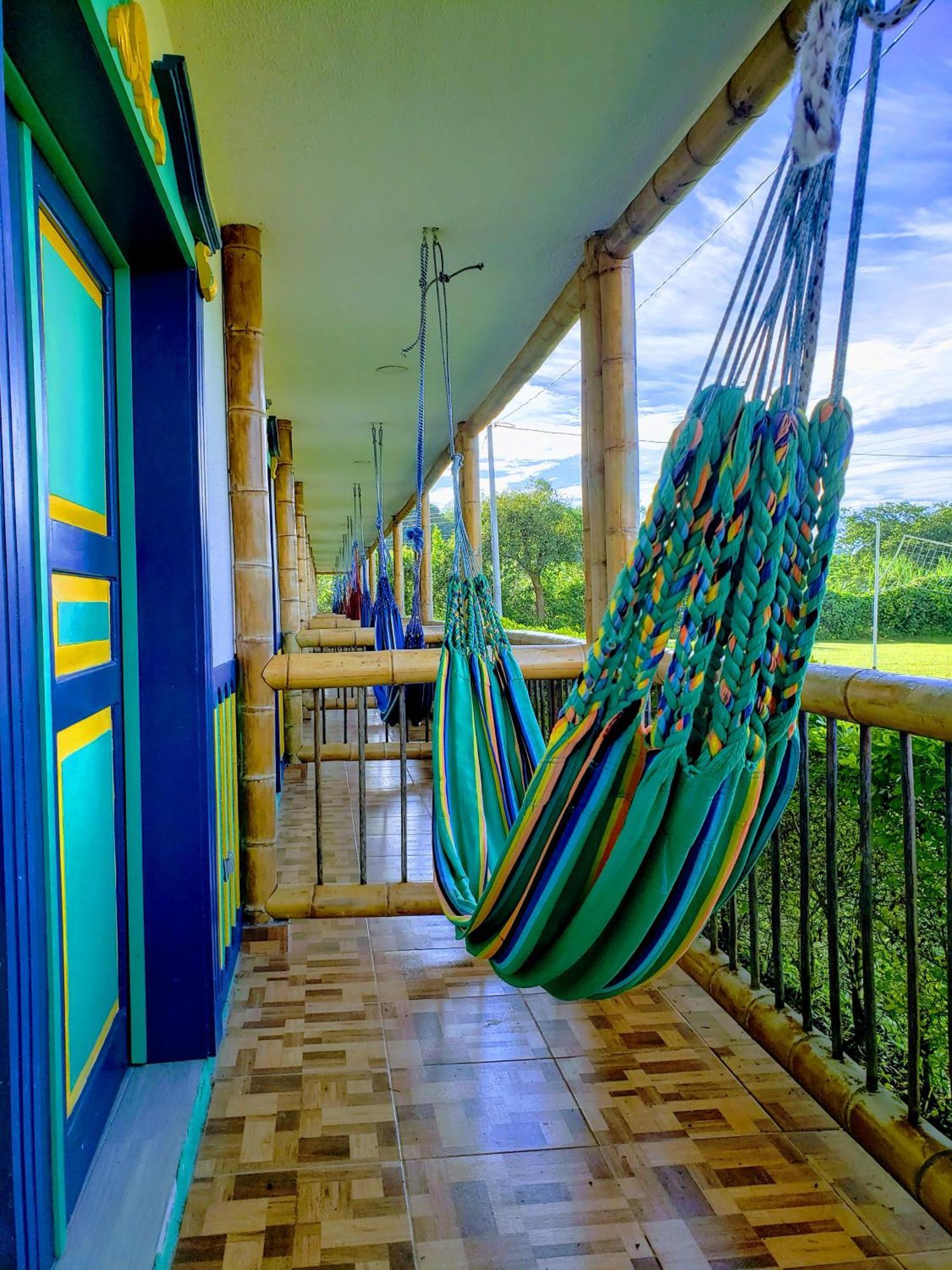 Hotel Campestre Cafe Tropical キンバヤ エクステリア 写真
